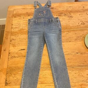 Cat & Jack Light Blue Women's Denim Overalls